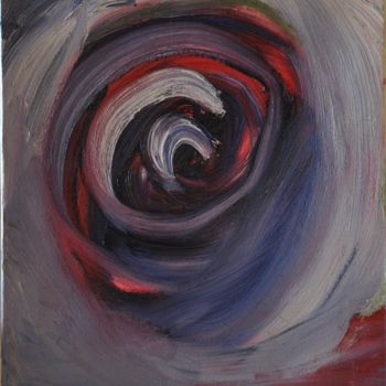 Pittura intitolato "Cyclone" da Juncker- Néoréalisme, Opera d'arte originale, Olio