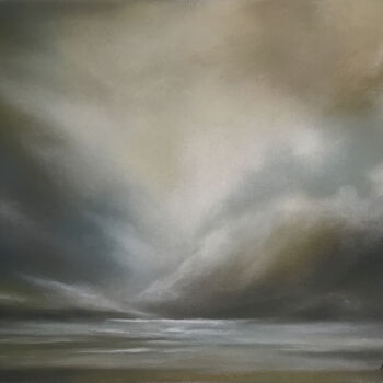 Painting titled "Rolling Storm - Ori…" by Mullo, Original Artwork, Oil