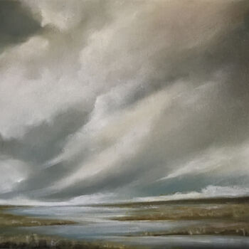 Pittura intitolato "Wetlands - Original…" da Mullo, Opera d'arte originale, Olio