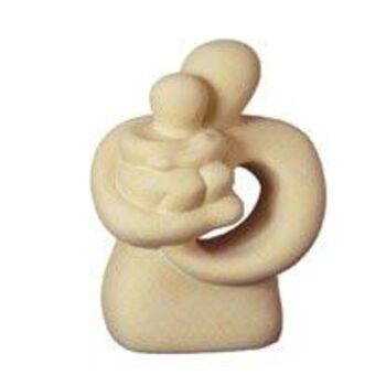 Sculpture titled "Maternal Love" by Joe Xuereb, Original Artwork, Stone