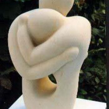 雕塑 标题为“Tristen & Isolde” 由Joe Xuereb, 原创艺术品, 石