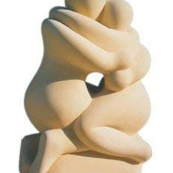 Skulptur mit dem Titel "Divine Union" von Joe Xuereb, Original-Kunstwerk