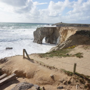 Photographie intitulée "Côte sauvage" par Joel Kermarrec, Œuvre d'art originale