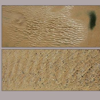 Fotografia intitulada "sable à belle ile e…" por Joel Thevenot, Obras de arte originais