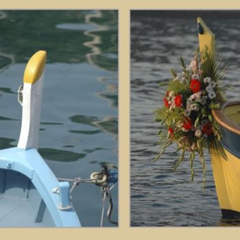 Photographie intitulée "étrave fleurs" par Joel Thevenot, Œuvre d'art originale