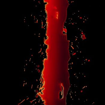 Фотография под названием "Blood" - Jdk, Подлинное произведение искусства
