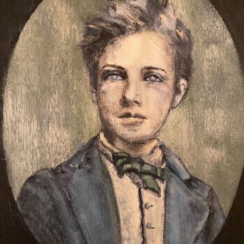 Peinture intitulée "Rimbaud" par Joele Ardans, Œuvre d'art originale, Acrylique