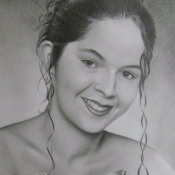 Drawing titled "grafite-rafaela.jpg" by Joelma Pinheiro, Original Artwork