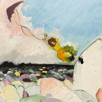 "Coloured rocks" başlıklı Tablo Joeri Bruers tarafından, Orijinal sanat, Petrol