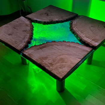 设计 标题为“Table from a 100 ye…” 由Bvictorious Abstract Art, 原创艺术品, 家具