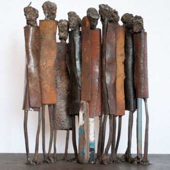 Sculpture titled "Standing Nine I" by Johan Jonsson, Original Artwork