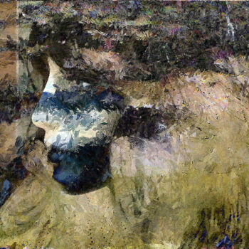Digital Arts titled "Kamouflage" by Johann Sidlo, Original Artwork, Digital Painting