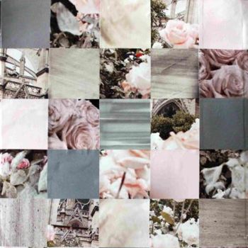 Collages intitolato "Roses 2" da Johanna L, Opera d'arte originale