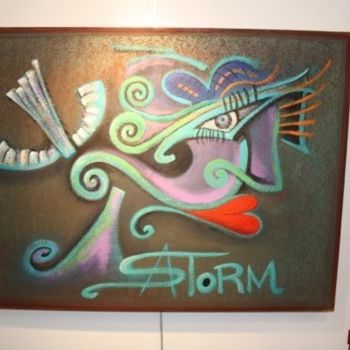 Картина под названием "4170_1164755755906_…" - Storm, Подлинное произведение искусства