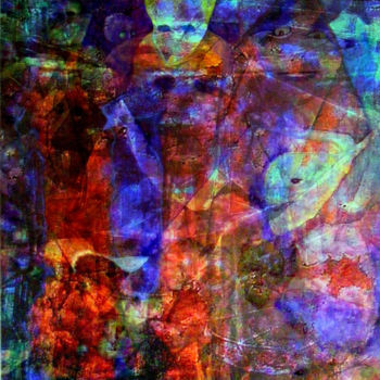 Arts numériques intitulée "Spirit Of Iboga" par John Calder Gunn, Œuvre d'art originale
