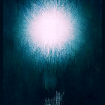 Digitale Kunst mit dem Titel "Au Claire de la Nuit" von J.Jokko, Original-Kunstwerk