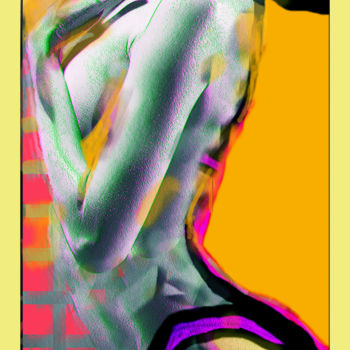 数字艺术 标题为“Woman Multicolor” 由J.Jokko, 原创艺术品, 数字油画