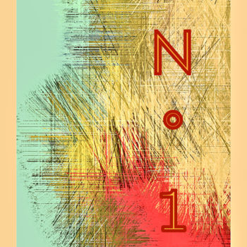 Arte digital titulada "motif-n1" por J.Jokko, Obra de arte original
