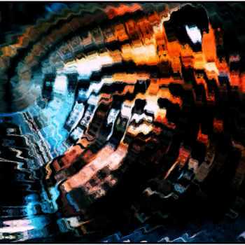 "reflet-du-tigre.jpg" başlıklı Dijital Sanat J.Jokko tarafından, Orijinal sanat, Dijital Resim
