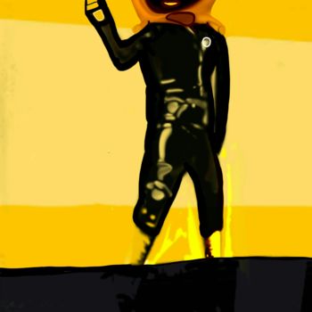 Arts numériques intitulée "Poster Mad Max anim…" par J.Jokko, Œuvre d'art originale, Peinture numérique