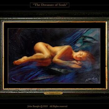 Картина под названием ""Dreamer of Souls"" - John Enright, Подлинное произведение искусства