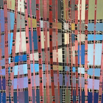 Картина под названием "Crosstown Traffic" - John Long, Подлинное произведение искусства, Акрил