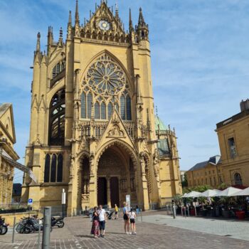 Fotografia intitolato "Cathédrale" da John Mailly, Opera d'arte originale, Fotografia non manipolata