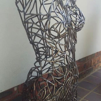 Sculpture titled "Lady collection" by John Pietersen, Original Artwork, Metals