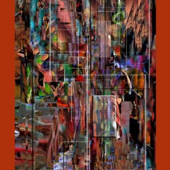 Arts numériques intitulée "Speculum 4a limited…" par John Larkin, Œuvre d'art originale, Peinture numérique