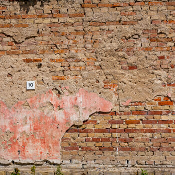 Fotografia intitolato "Brick wall for back…" da John Furnes, Opera d'arte originale, Fotografia digitale