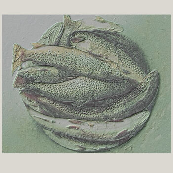Fotografía titulada "Trout" por John Furnes, Obra de arte original, Fotografía digital