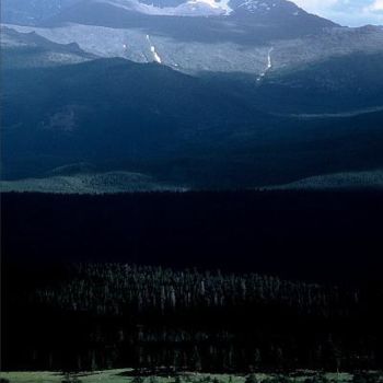 Photography titled "Longs Peak" by John Michael Kearney, Original Artwork