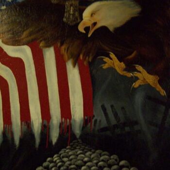 Peinture intitulée "The Holy War II" par Johnny E.S.J. Otilano, Œuvre d'art originale