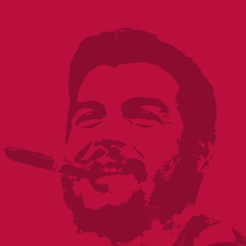 Painting titled "Ernesto « Che » Gue…" by John Von Brown, Original Artwork, Other