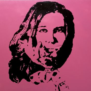 Painting titled "Janis Joplin" by John Von Brown, Original Artwork