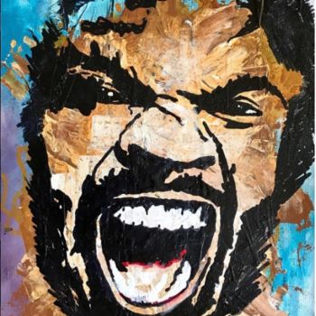 Painting titled "Method Man" by John Von Brown, Original Artwork, Acrylic
