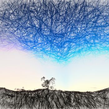 Arts numériques intitulée "Tree" par Jokannan, Œuvre d'art originale, Peinture numérique
