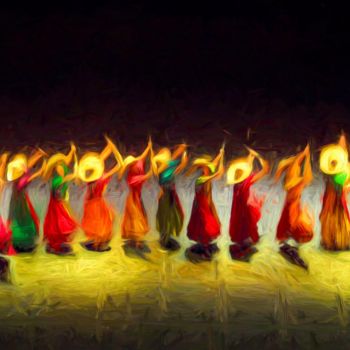 Digital Arts titled "Dance" by Jokannan, Original Artwork, Digital Painting