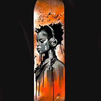 "Africa" başlıklı Tablo Joks tarafından, Orijinal sanat, Akrilik Ahşap panel üzerine monte edilmiş