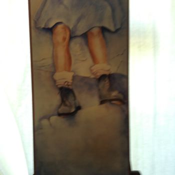 Картина под названием "Le grand vide" - Jomaray, Подлинное произведение искусства