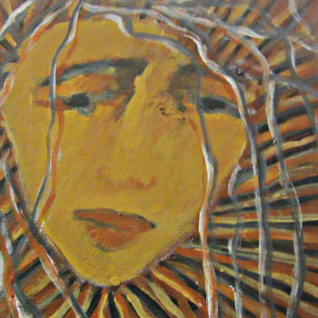 Pintura intitulada "Tristoune" por Jomaray, Obras de arte originais, Acrílico