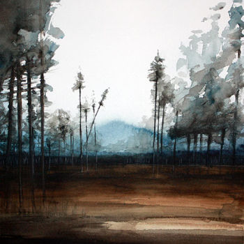 "At the woods" başlıklı Tablo Jonas Pettersson tarafından, Orijinal sanat