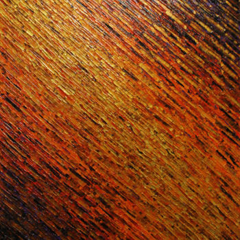 Pintura intitulada "Texture couteau or…" por Jonathan Pradillon, Obras de arte originais, Acrílico Montado em Armação em mad…