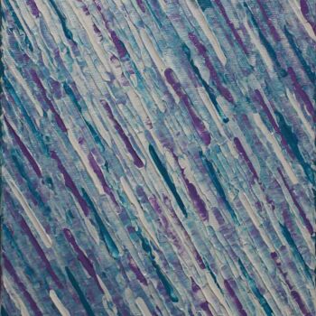 Peinture intitulée "Texture couteau bla…" par Jonathan Pradillon, Œuvre d'art originale, Acrylique Monté sur Châssis en bois