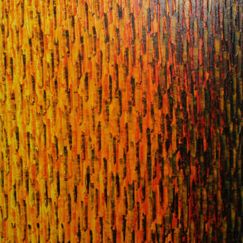 Schilderij getiteld "Fondu couleur chale…" door Jonathan Pradillon, Origineel Kunstwerk, Acryl Gemonteerd op Frame voor hout…