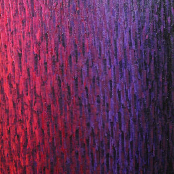 Картина под названием "Fondu couleur magen…" - Jonathan Pradillon, Подлинное произведение искусства, Акрил Установлен на Дер…