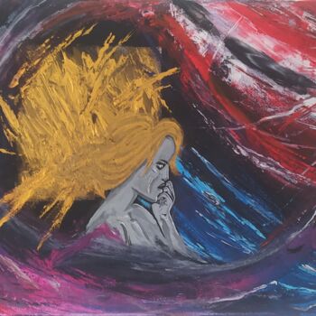 Peinture intitulée "DIVERGENCE OF BEAUTY" par Jonathan Singer, Œuvre d'art originale, Acrylique