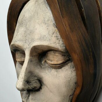 雕塑 标题为“Romu” 由Jonjon, 原创艺术品, 陶瓷
