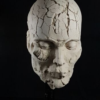Sculpture titled "Cel" by Jonjon, Original Artwork, Ceramics