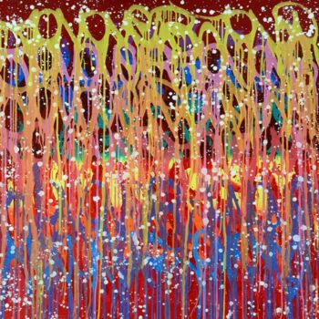 Painting titled "Show Time" by Jonone, Original Artwork, Acrylic